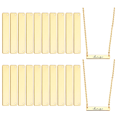Brass Pendants, Rectangle