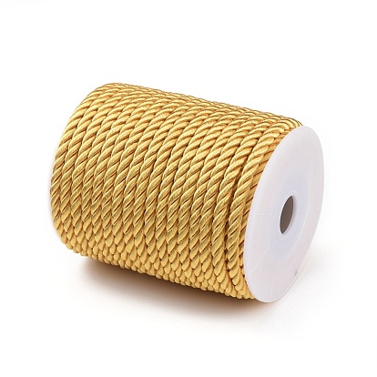 PandaHall Elite Polyester Cord, Twisted Cord