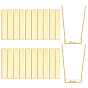 Brass Pendants, Rectangle