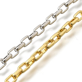 Латунные кабельные цепи, пайки, с катушкой, без свинца и без кадмия, долговечный, стойки покрытие, прямоугольные