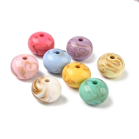 Акриловые бусины, Стиль имитация драгоценных камней, рондель