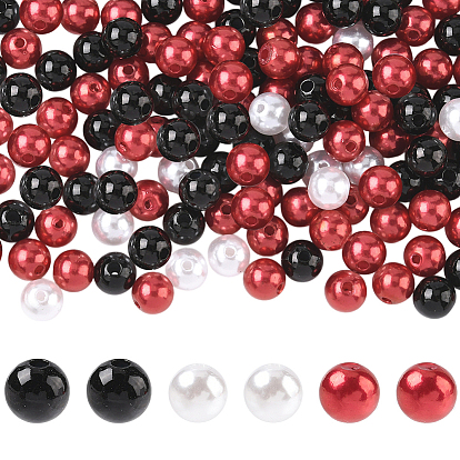 Наборы для изготовления ювелирных изделий своими руками, в том числе круглые акриловые и АБС-пластиковые бусины с имитацией жемчуга