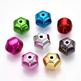 Непрозрачные акриловые бусины с УФ-покрытием, фонарь форма