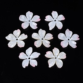 Des perles en plastique, fleur