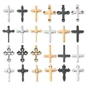 304 подвески из нержавеющей стали, крестик