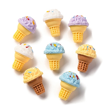 Непрозрачная смола декодирует кабошоны, разноцветные