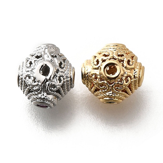 Латунные бусины, без кадмия, без никеля и без свинца, ромб