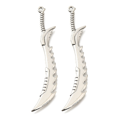 Тибетский сплав стиля большие кулоны, без кадмия и без свинца, палаш