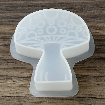 Силиконовые формы для подсвечников в форме гриба, для изготовления свечей