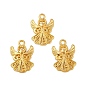Сплавочные подвески тибетского стиля, без кадмия и без свинца, ангел, 20x14x1 мм, отверстия: 1.5 mm