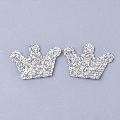 Computerized Embroidery Cloth Iron On Patches, Costume Accessories, Appliques, Crown