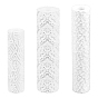 3шт. 3 стили, текстурный валик из пластилина для изготовления сережек, колонка