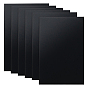 6 Sheets ABS Plastic Board, Craft, for DIY Handmade Sand Table Material Model Building, Rectangle