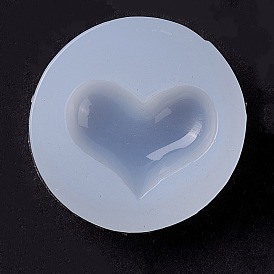 Heart DIY Food Grade Silicone Molds, Resin Casting Molds, For UV Resin, Epoxy Resin Jewelry Making