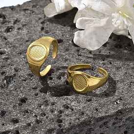 Овальные 304 манжеты из нержавеющей стали для женщин