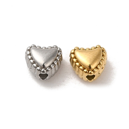 304 из нержавеющей стали бусы, сердце