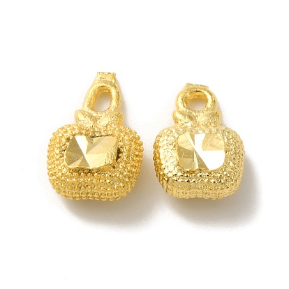 Brass Charms, Cadmium Free & Lead Free, Apple Charm