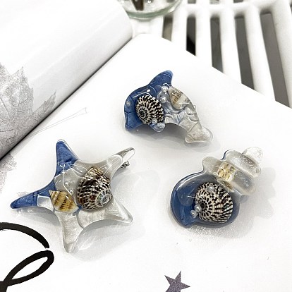 Resin Alligator Hair Clips, Hair Accessories for Women & Girls