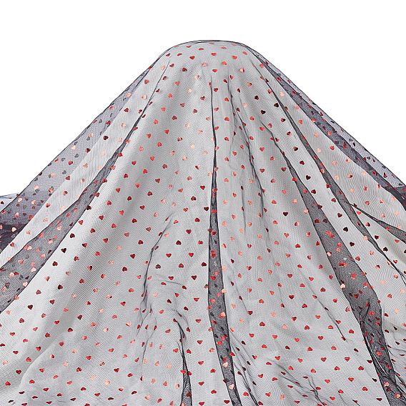 Полиэфирная ткань, аксессуары, Сердце Pattern
