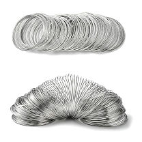 Steel Memory Wire, for Collar Necklace/Wrap Bracelets Making
