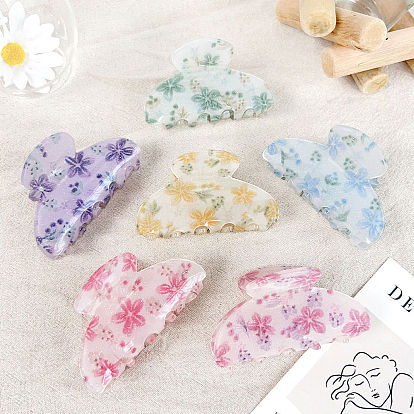 Акриловые коготь заколки, аксессуары для волос для женщин и девочек, арка