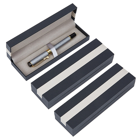 Plastic Pen Gift Packing Boxes, Rectangle
