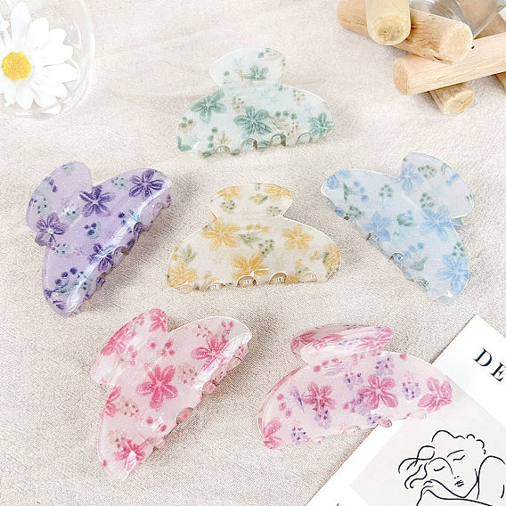 Акриловые коготь заколки, аксессуары для волос для женщин и девочек, арка