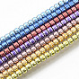 Electroplated Non-magnetic Synthetic Hematite Beads Strands, Column