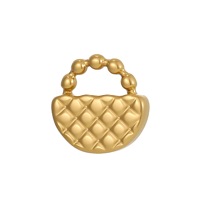 304 подвески из нержавеющей стали, подвески для сумочек, ионное покрытие (ip)