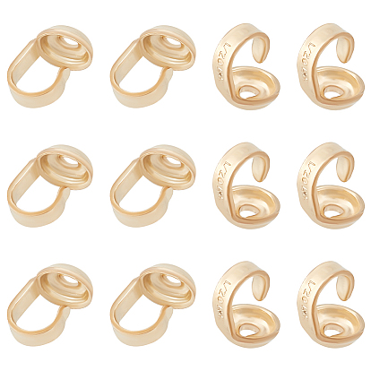 12шт. латунные наконечники бусин, Калотте заканчивается, крышка раскладушки