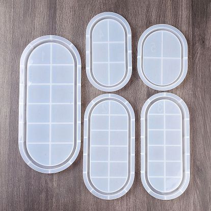 Силиконовые формы для овального лотка своими руками, формы для литья смолы, для уф-смолы, изготовление изделий из эпоксидной смолы