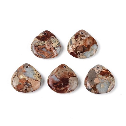 Подвески из натурального камня шоушань, слезинки