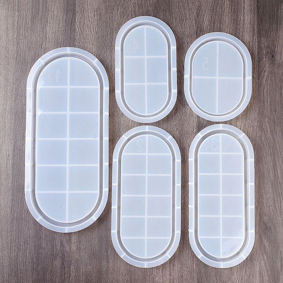 Силиконовые формы для овального лотка своими руками, формы для литья смолы, для уф-смолы, изготовление изделий из эпоксидной смолы