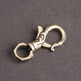 Brass Lobster Claw Clasps