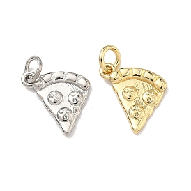 Латунные подвески, пицца прелести, долговечный, стойки покрытие, без свинца и без кадмия