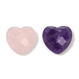 Природных драгоценных камней кабошон, сердце, граненый квадратный разрез