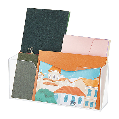 Акриловый держатель для одноразовых полотенец для ванной комнаты, с наклейкой, прямоугольные