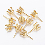 304 Stainless Steel Stud Earring Settings