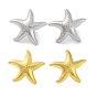 304 серьги-гвоздики из нержавеющей стали в форме морской звезды