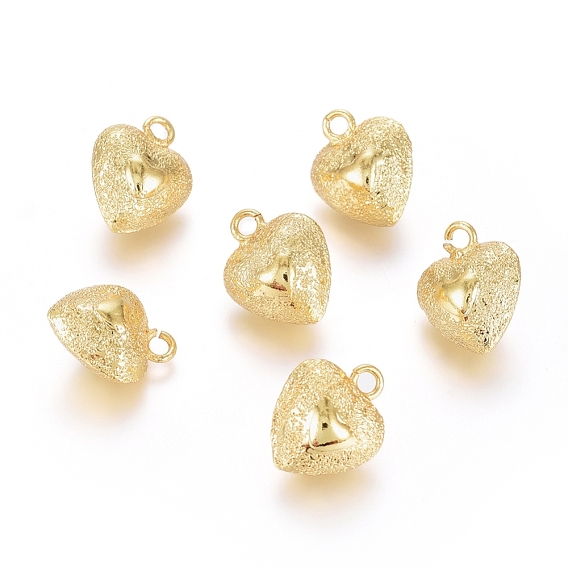 Латунные подвески, долговечный, , сердце