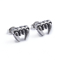 Retro 304 Stainless Steel Stud Earrings, Canine Teeth