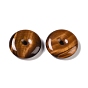 Природных тигровый глаз подвески, подвески в виде пончиков/пи-дисков