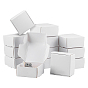 60Pcs Foldable Square Paper Storage Gift Boxes, Paper Packaging Cases
