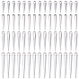 120Pcs 4 Styles Alloy Pendants, Cone Charms