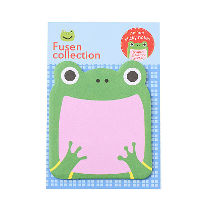 Cartoon Animal Shape Memo Notepads, To Do List Sticky Note, for Note-Taking, Reminders Office School Reading