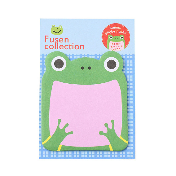 Cartoon Animal Shape Memo Notepads, To Do List Sticky Note, for Note-Taking, Reminders Office School Reading