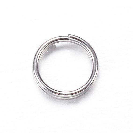 201 из нержавеющей стали разрезные кольца, кольца с двойной петлей