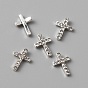 Cabochons alliage de strass, accessoires nail art de décoration, croix