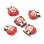 Opaque Resin Cabochons, Lion