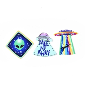 Alien Theme Acrylic Pendants